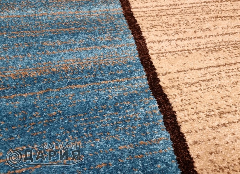 Тъкан килим MAGNOLIA 704 d.beige/blue